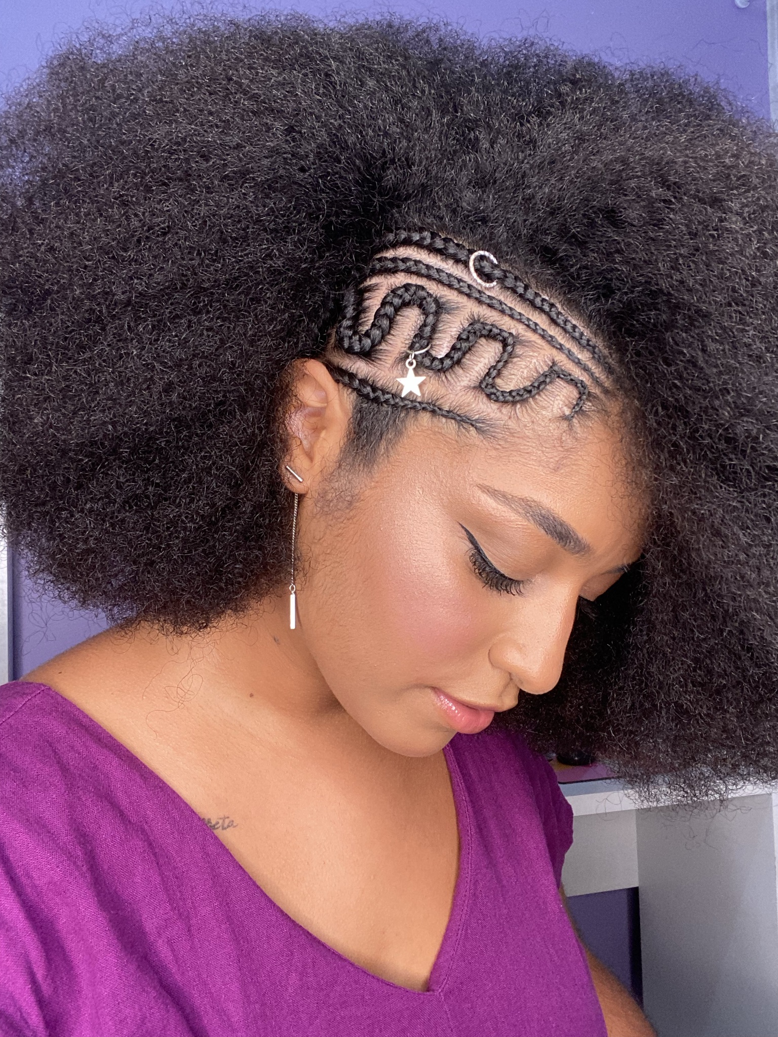 finalização cabelo crespo afro