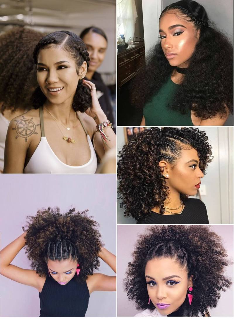 tranças afros com jumbo