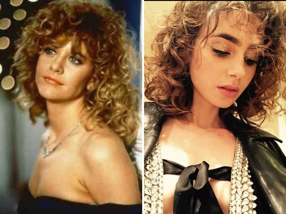 maquiagem anos 80