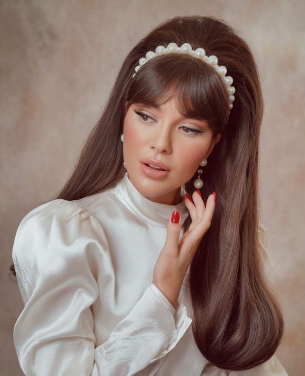tutorial penteado anos 80 cabelo liso festa