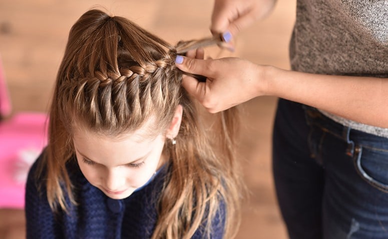 penteados para cabelo crespo infantil