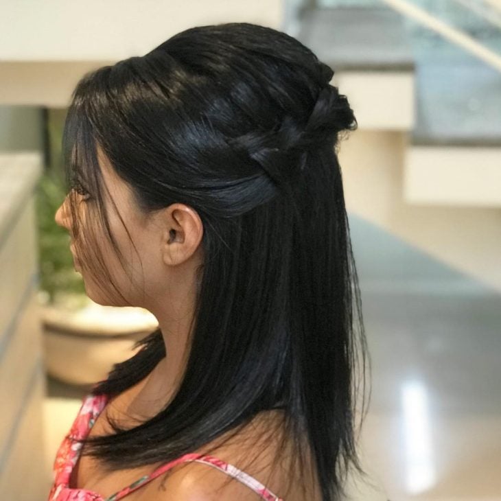 penteados para cabelo liso em casa