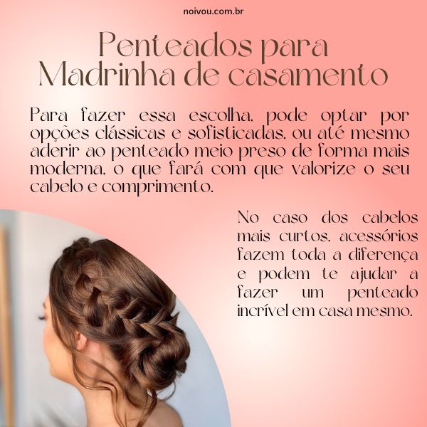 tranças em penteados presos