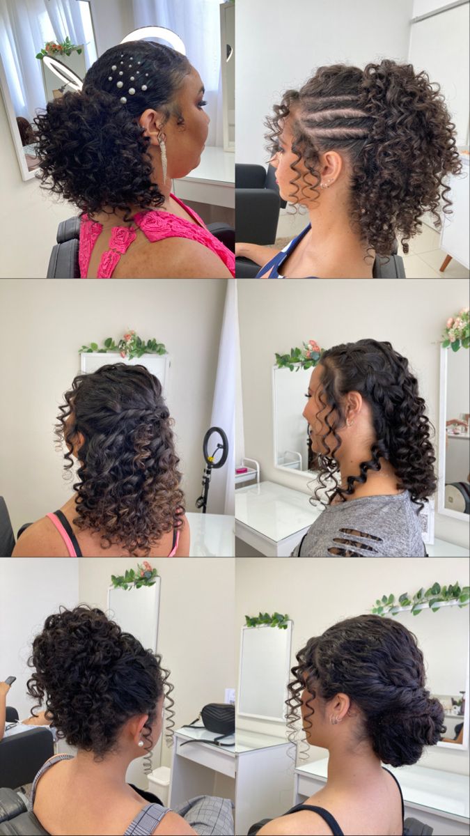 penteados para cabelo crespo