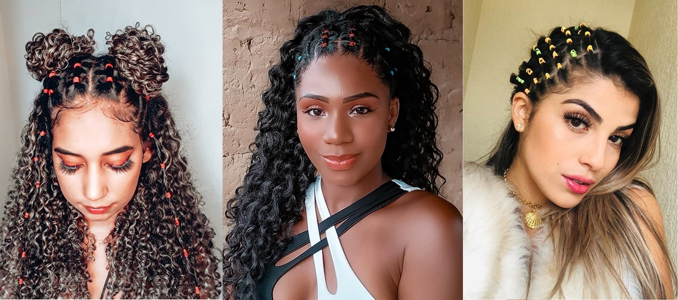 penteados com liguinhas cabelo liso