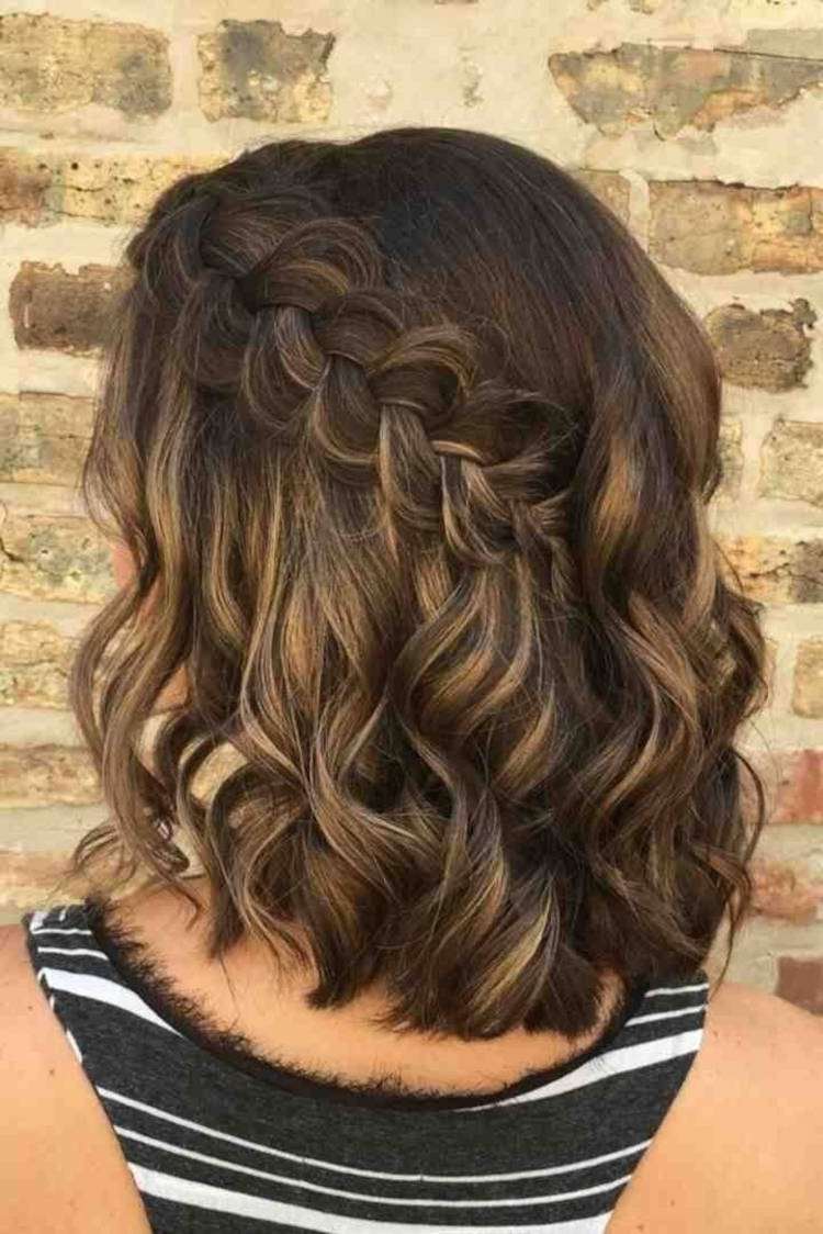 estilizar cabelo liso curto com liguinhas