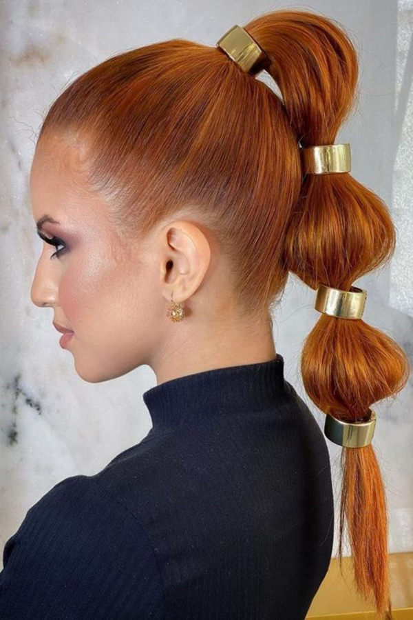 rabo de cavalo para cabelo longo