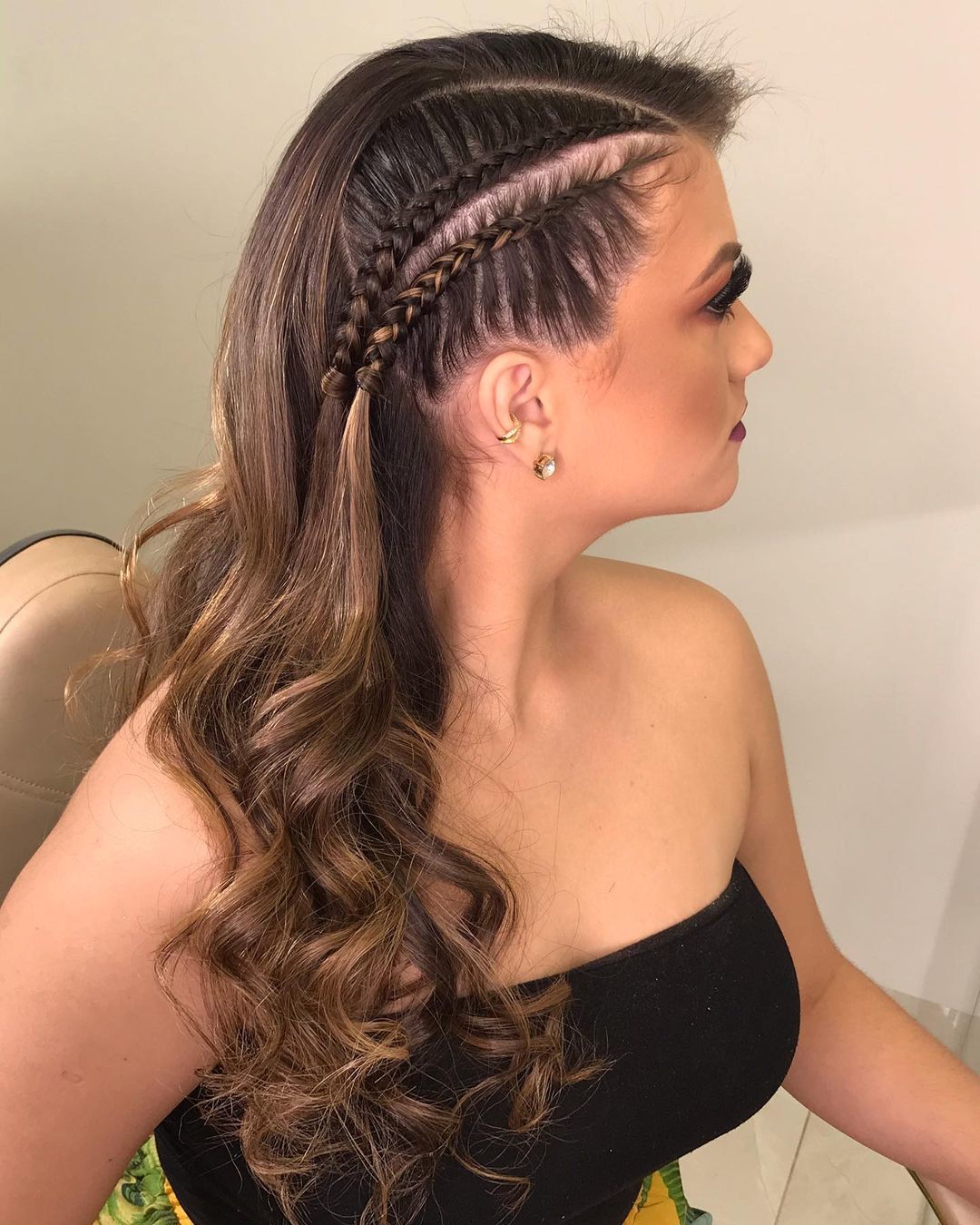 penteado trança casamento cabelo afro
