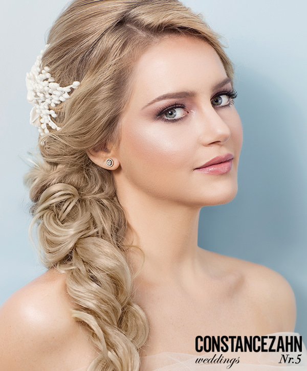 penteado semi preso com trança casamento