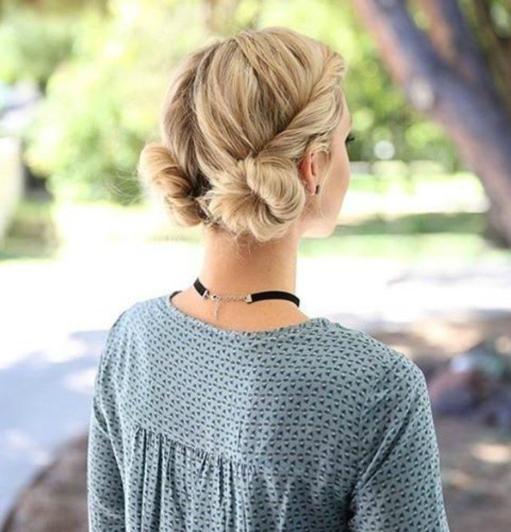 como fazer coque rosquinha cabelo fino