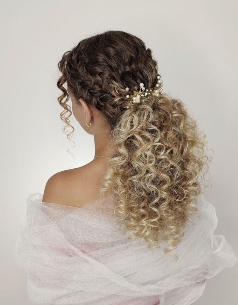 penteados country para casamento