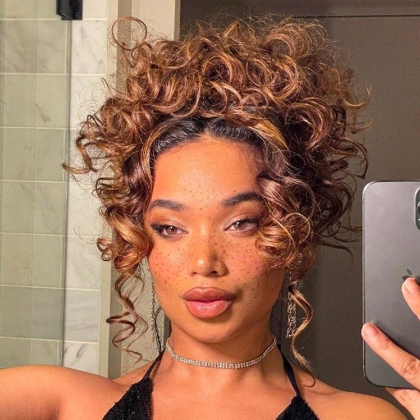 penteados para cabelo ondulado