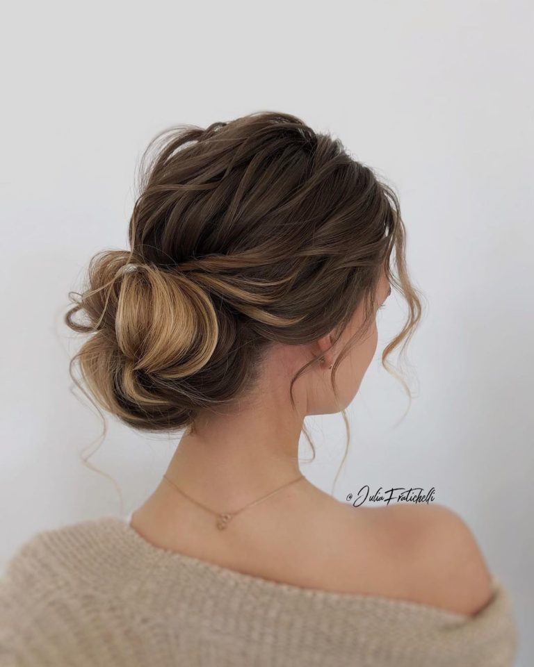 penteados simples e elegantes