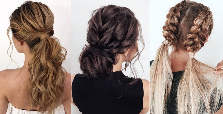 penteados para disfarçar cabelo sujo