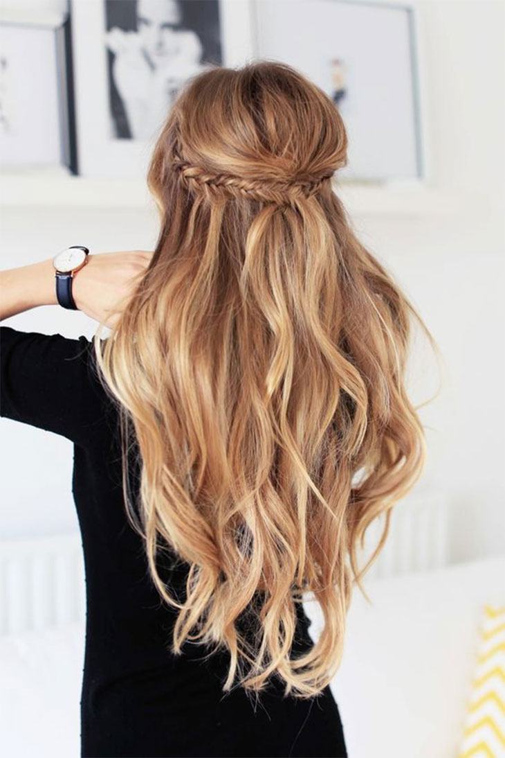 penteado formatura semipreso