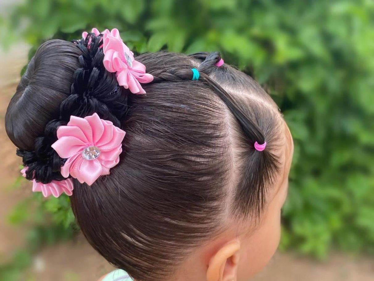 penteados fáceis para meninas com xuxinhas