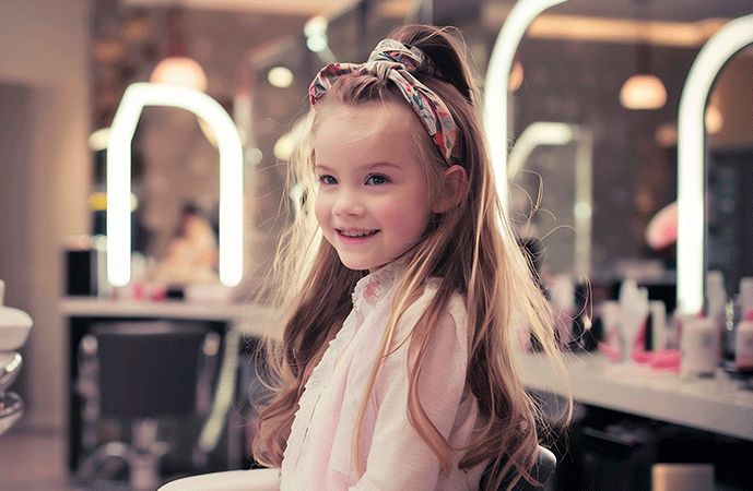penteados para cabelo cacheado infantil