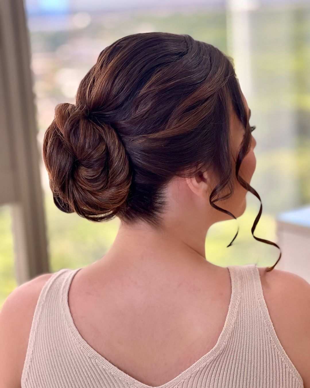 penteado madrinha casamento com trança