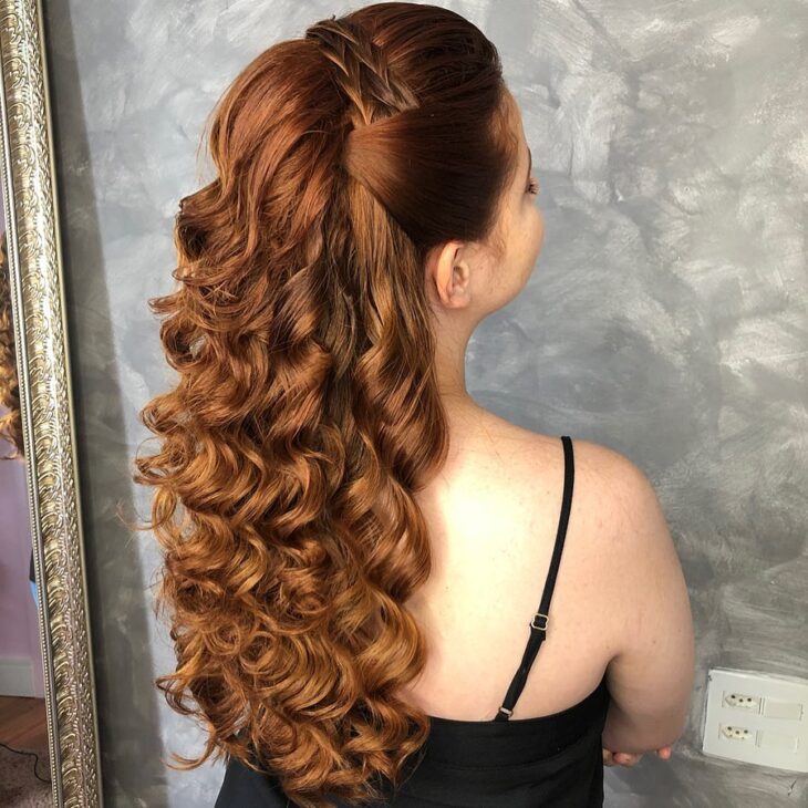 penteado mãe da noiva coque