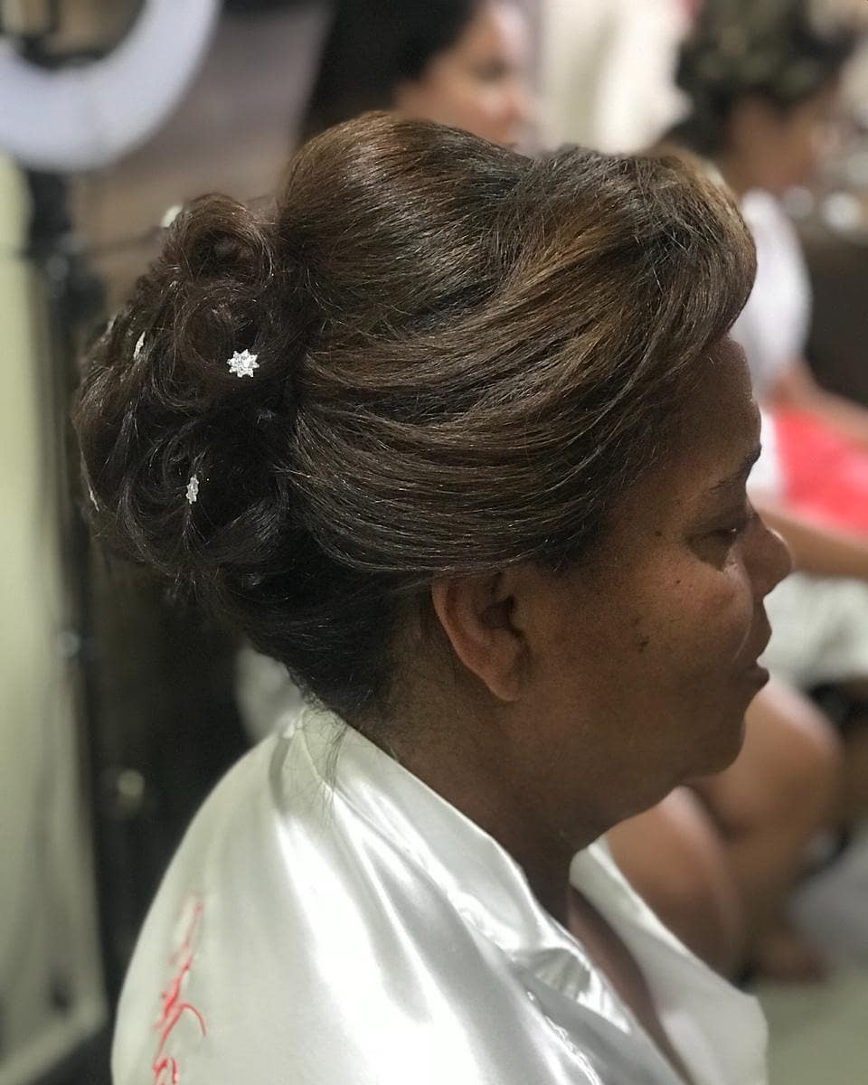 semi preso elegante para mãe da noiva