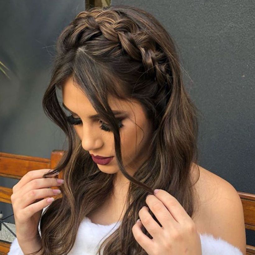 penteado convidada casamento