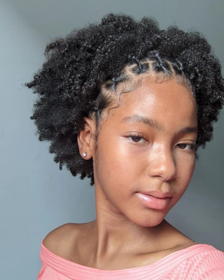 penteados para cabelo crespo afro