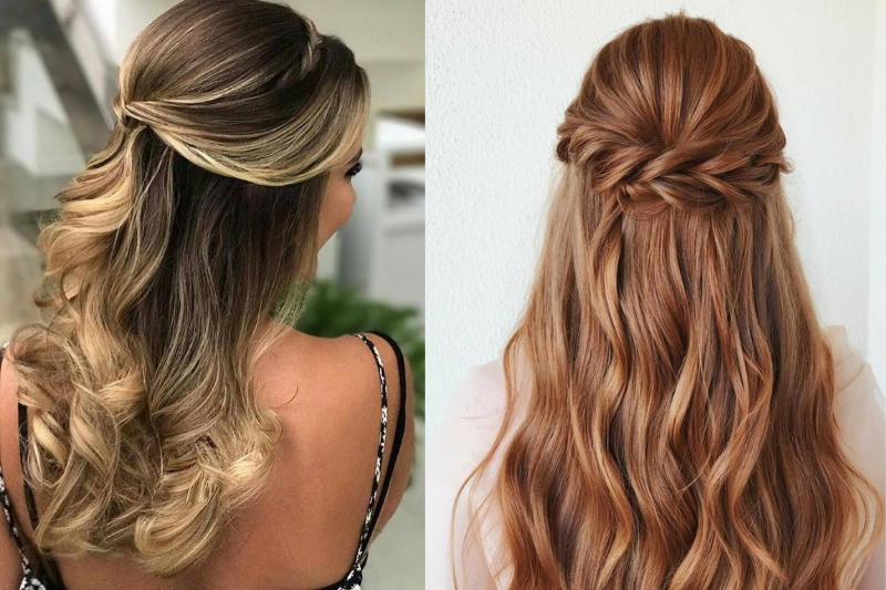 estilos de cabelo liso práticos