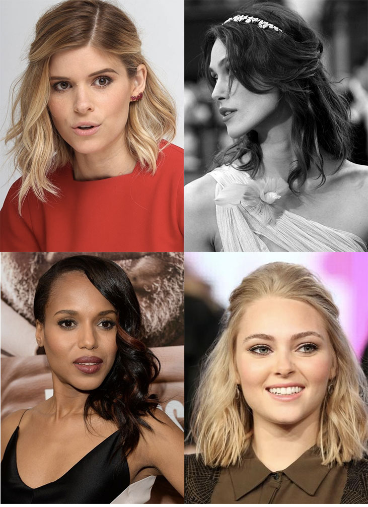 penteados para cabelo médio cacheado