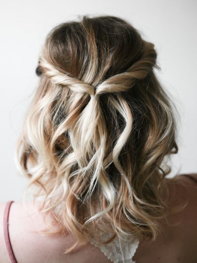 penteados para cabelo curto fino