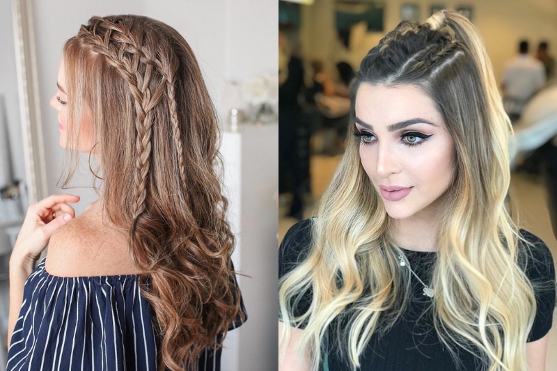 penteados com coque cabelo liso