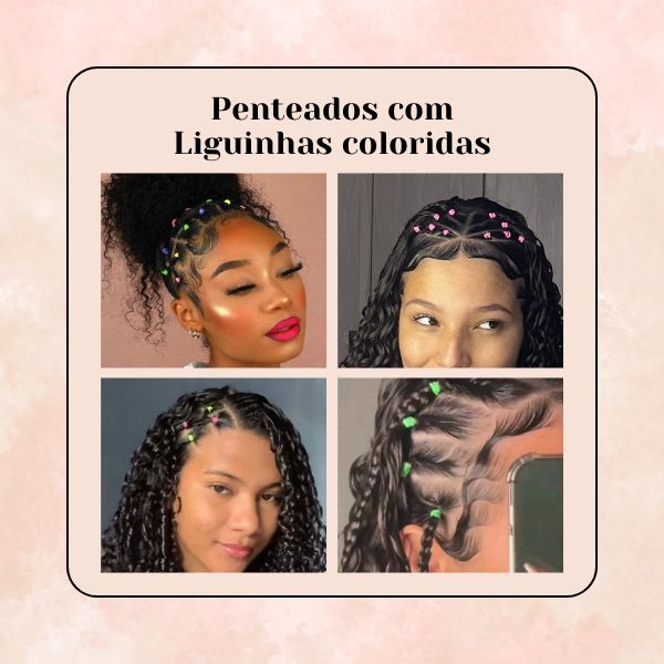 penteados com liguinhas para festa cabelo liso