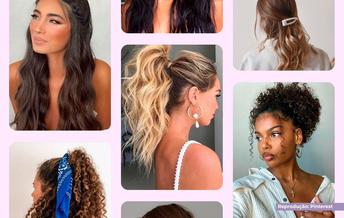 penteados para cabelo liso curto