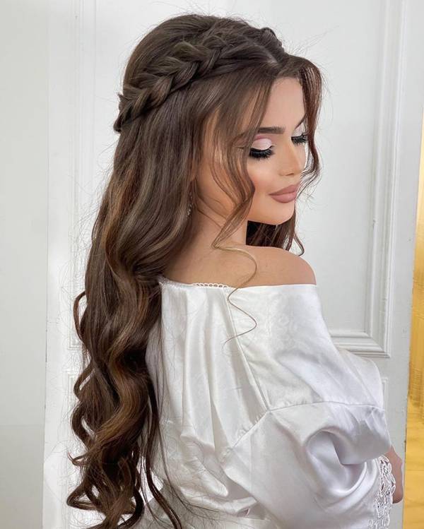 penteados para casamento simples