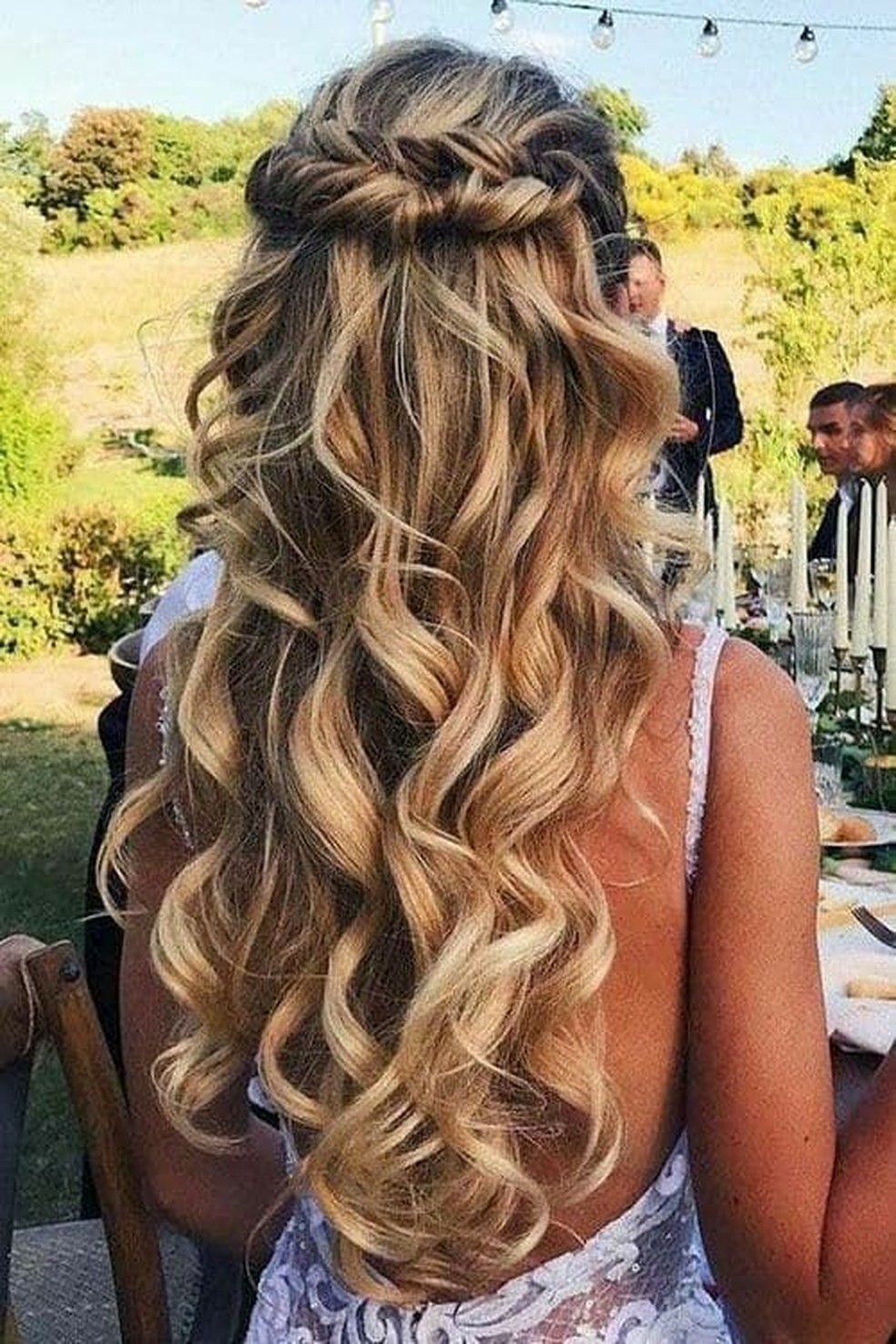 penteados de noiva cabelo solto 2026