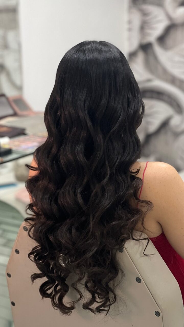 tendências penteados casamento 2026 cabelo liso