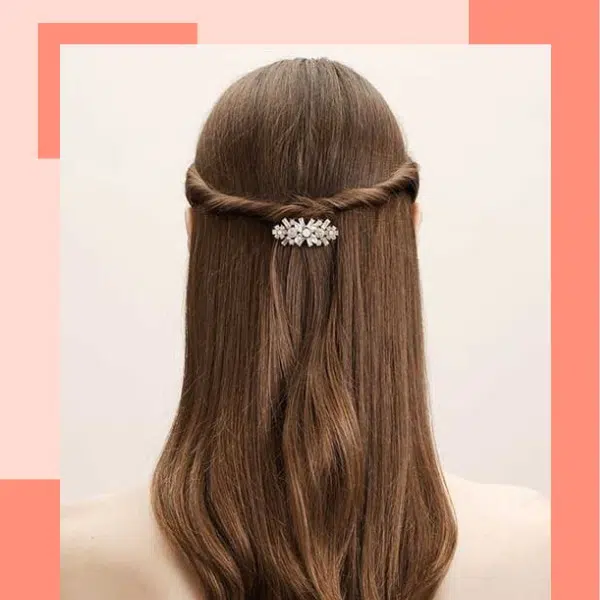 penteados convidados casamento cabelo liso