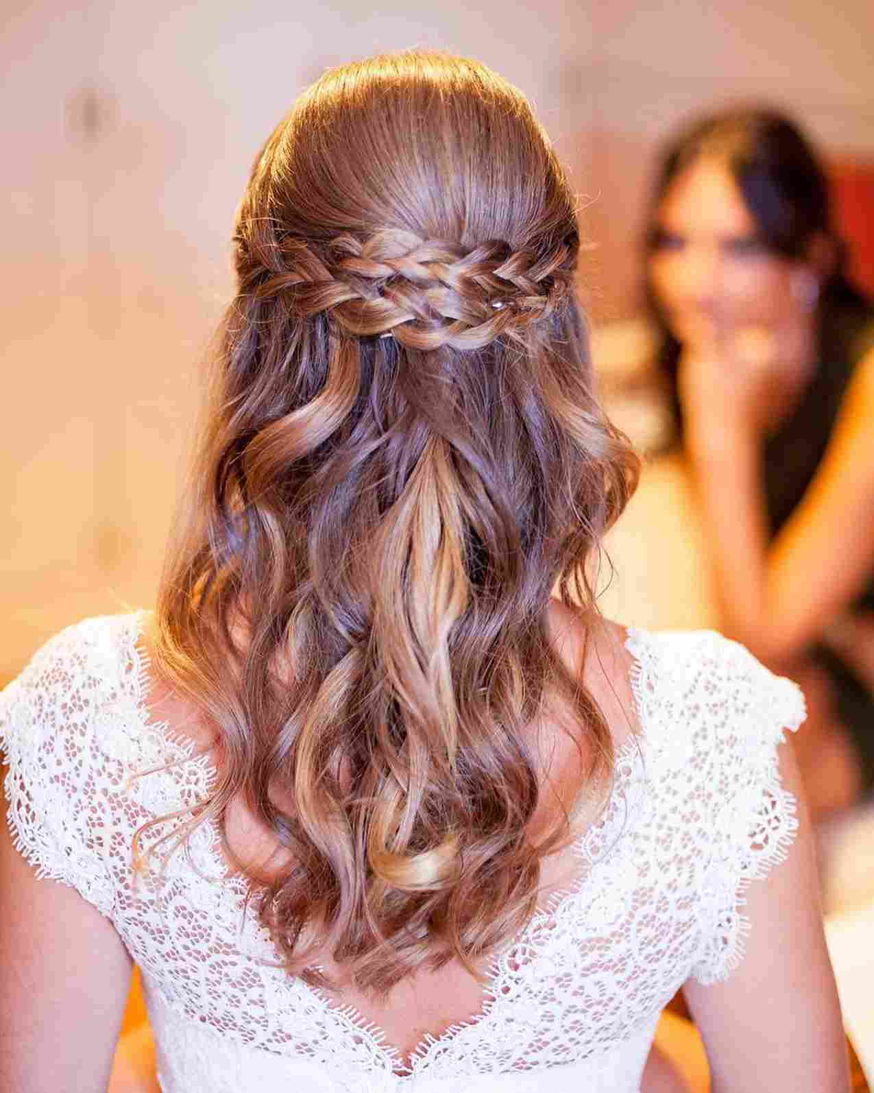 como fazer penteado cabelo liso solto casamento