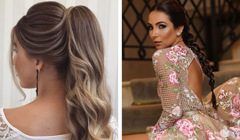 penteados para casamento durante o dia convidada