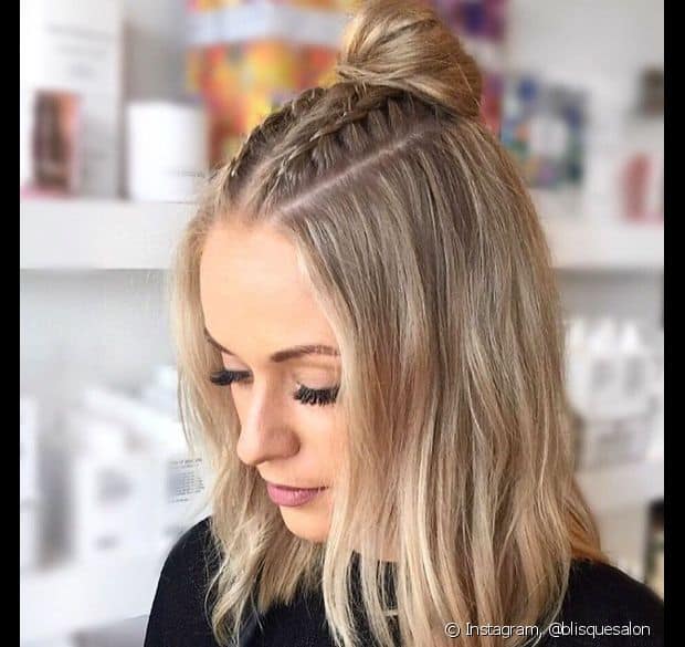 penteados para cabelo curto casamento convidada