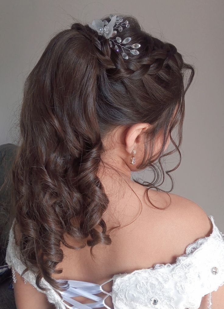 penteado para pajem infantil