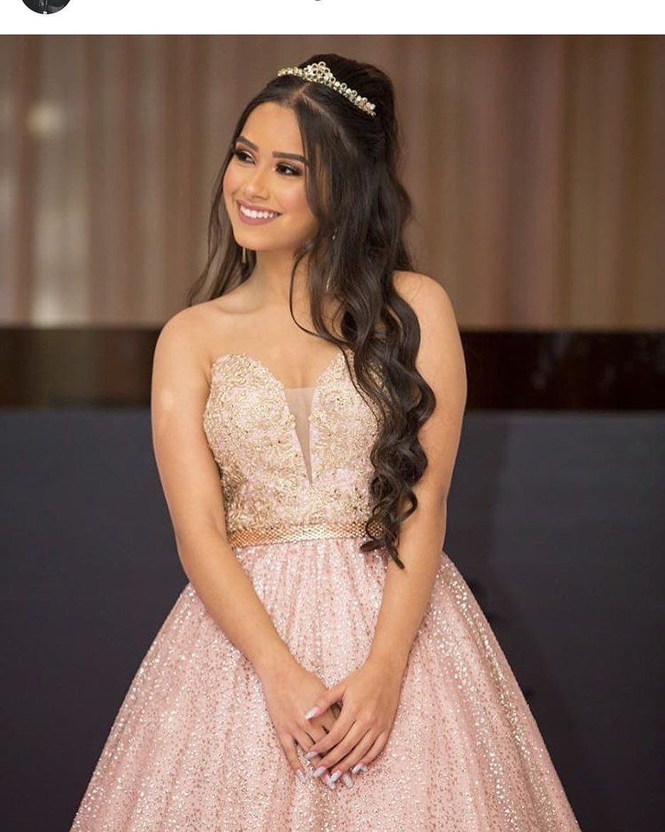 penteados de princesa para debutantes