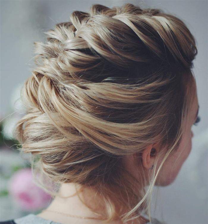 penteados de festa fáceis cabelo médio
