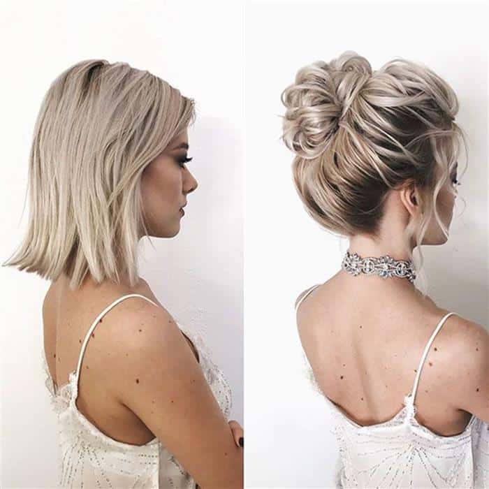 penteados para formatura cabelo preso