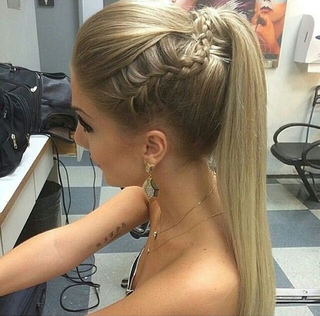 ideias penteado semi preso formatura