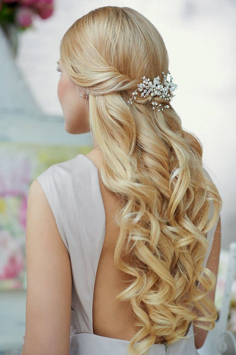 penteado semi preso formatura simples