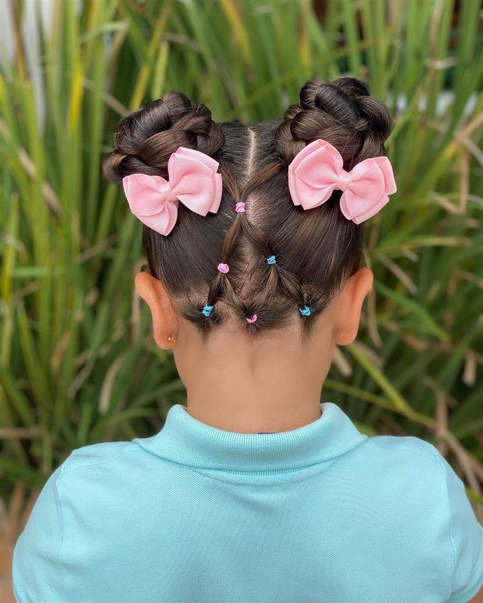 penteados rápidos para escola