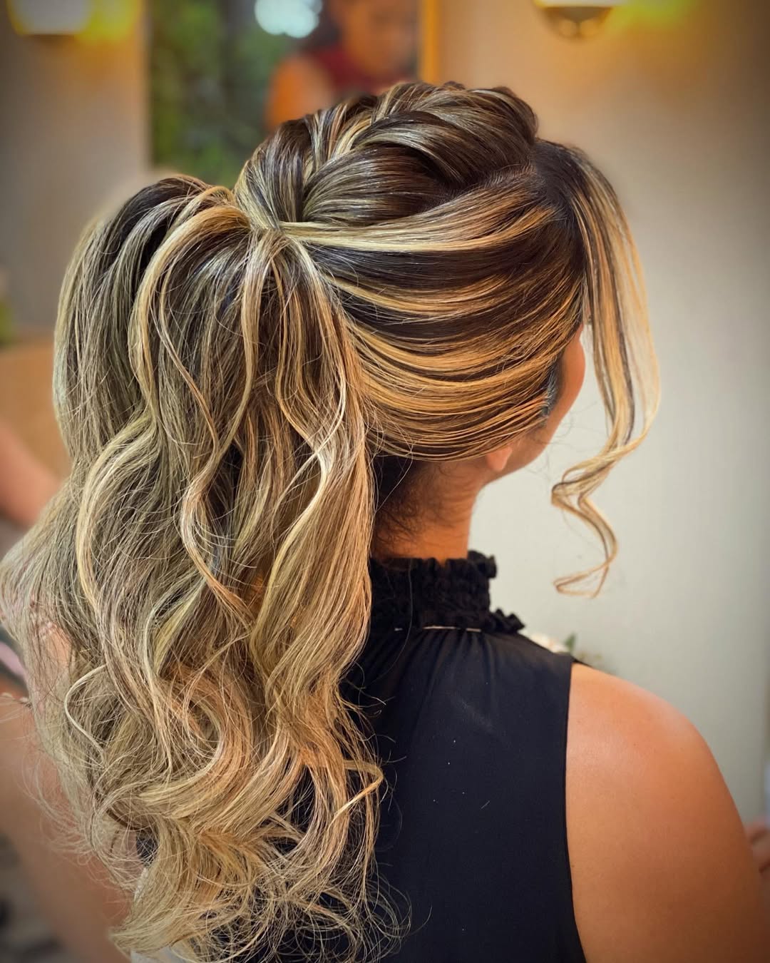 penteado convidada casamento