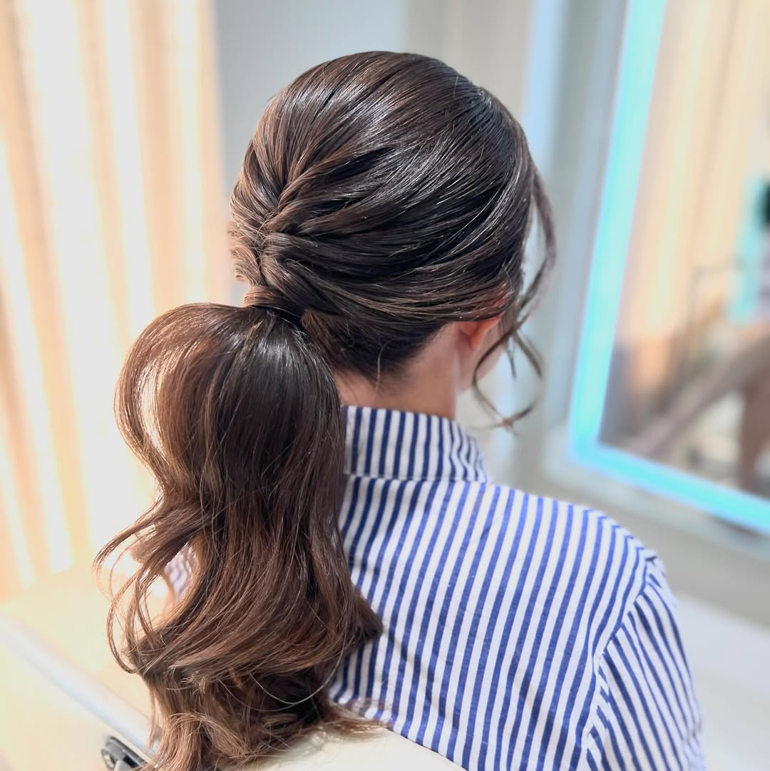 penteado cabelo longo madrinha