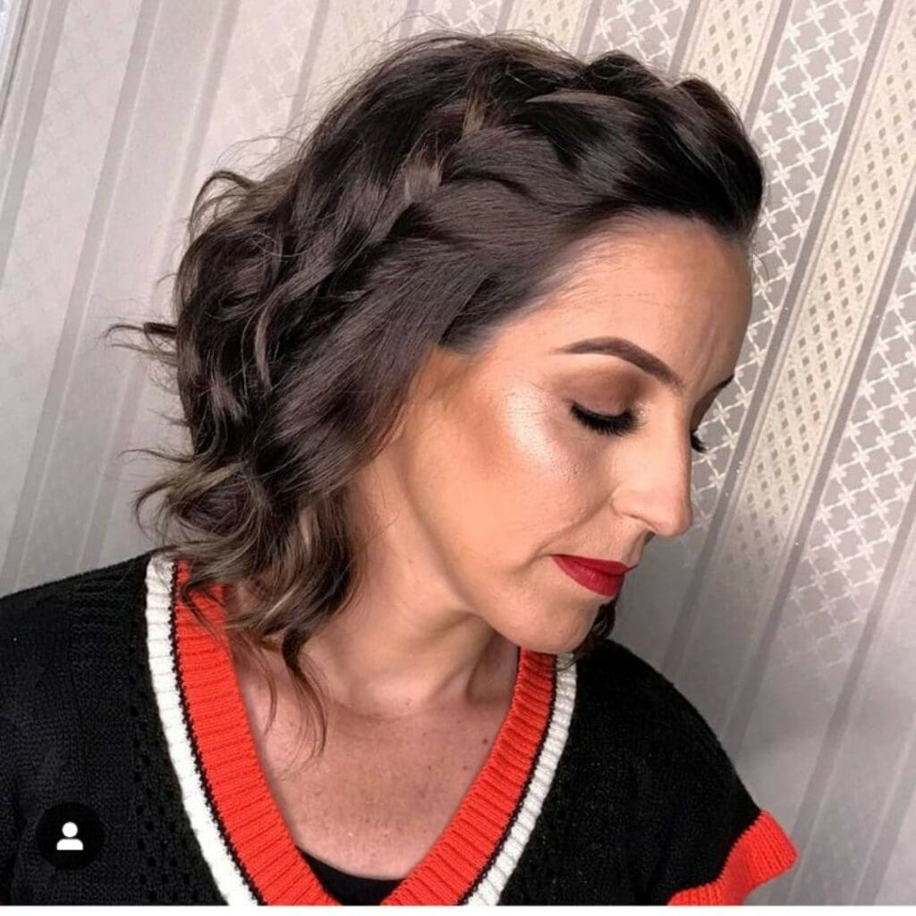 como arrumar cabelo curto para festa