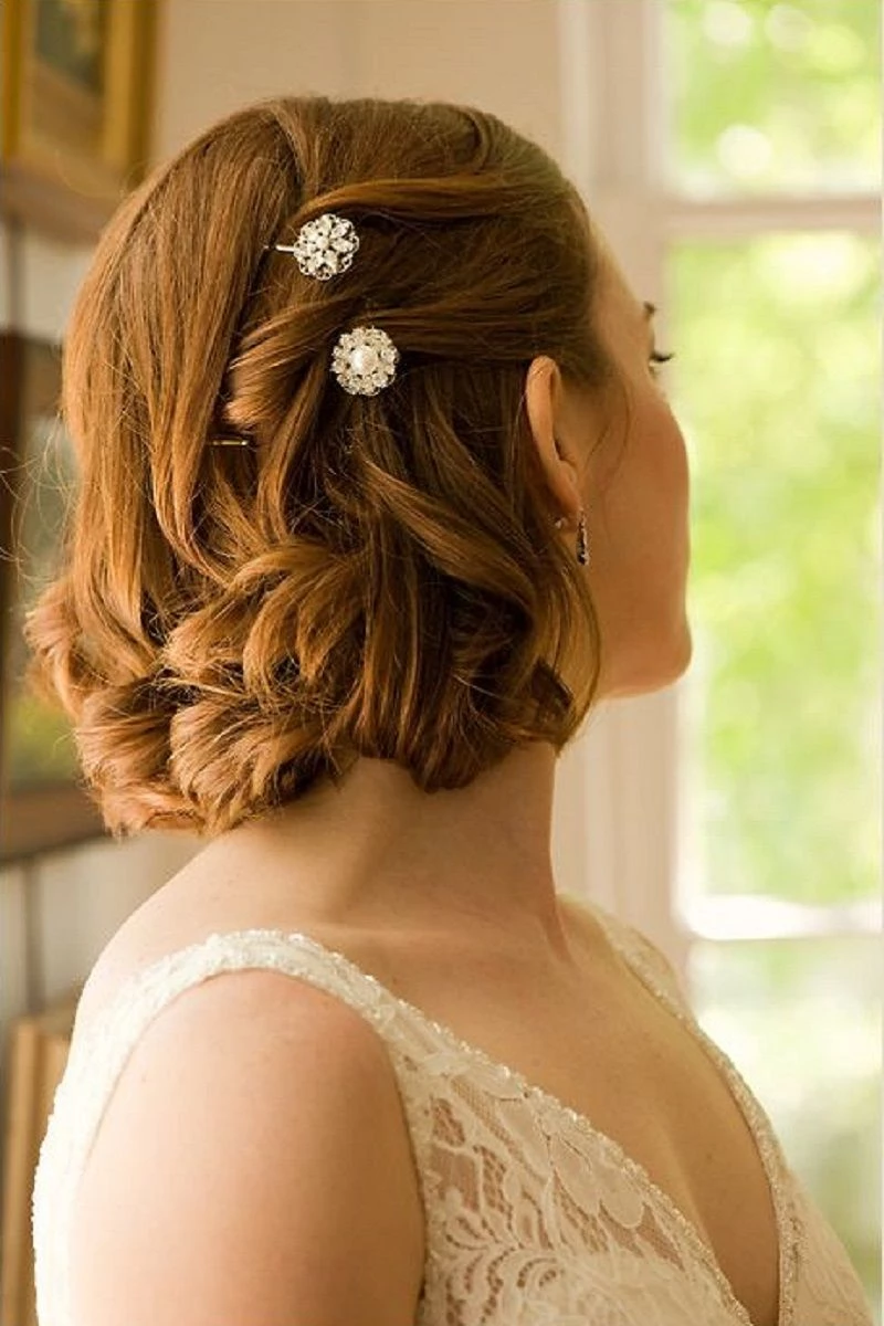 penteados para casamento cabelo curto convidada